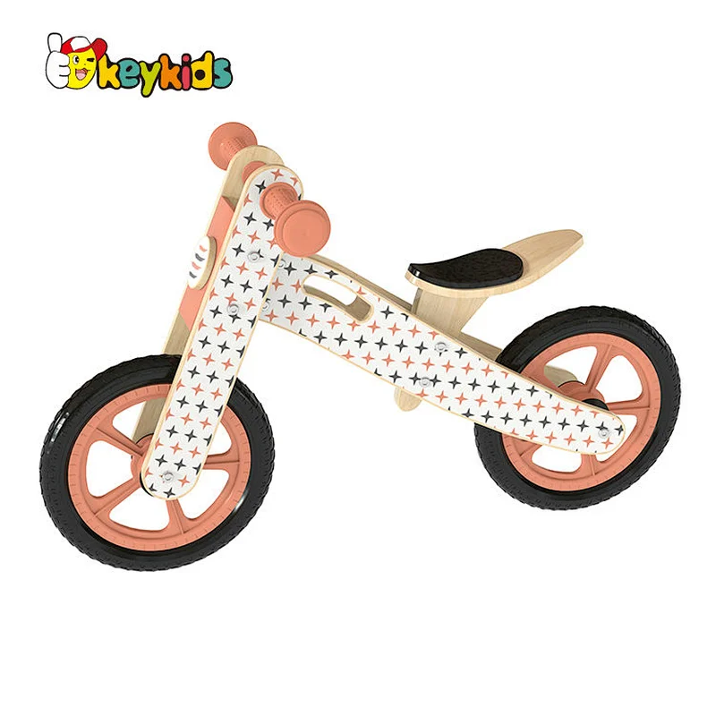 Factory OEM ODM 2 in 1 baby wooden balance bike for kids W16C338