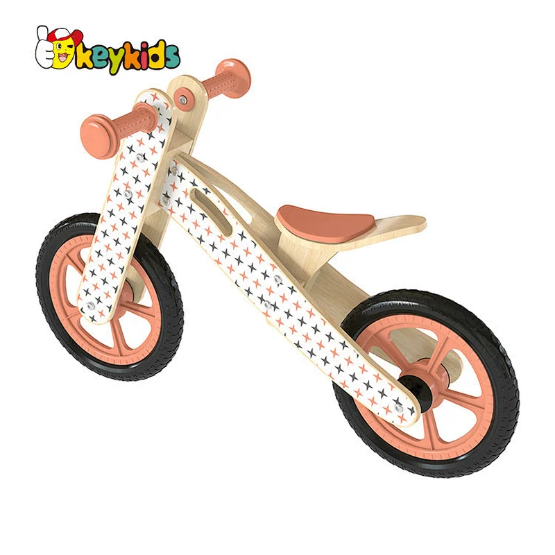 Factory OEM ODM 2 in 1 baby wooden balance bike for kids W16C338